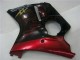 Billige Honda CBR1100XX Blackbird Abs Motorrad Verkleidungen 1996-2007 - Glanzendes Schwarz Rot Flamme