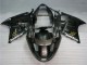 Billige Honda CBR1100XX Blackbird Motorrad Verkleidung 1996-2007 - Glanzendes Schwarz Silber Flamme