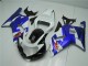 Billige Suzuki GSXR 600/750 Motorrad Verkleidung 2001-2003 - Weiss Blau Schwarz