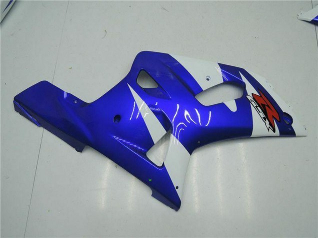 Billige Suzuki GSXR 600/750 Motorrad Verkleidung 2001-2003 - Weiss Blau Schwarz