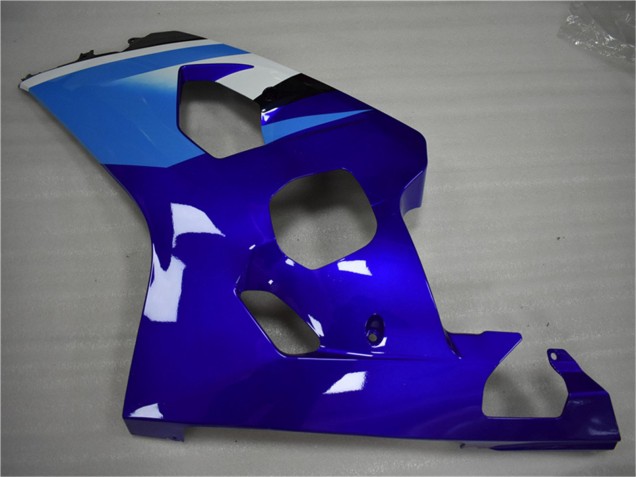 Billige Suzuki GSXR 600/750 Motorrad Verkleidung 2004-2005 - Weiss Blau Schwarz