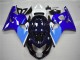 Billige Suzuki GSXR 600/750 Motorrad Verkleidung 2004-2005 - Weiss Blau Schwarz