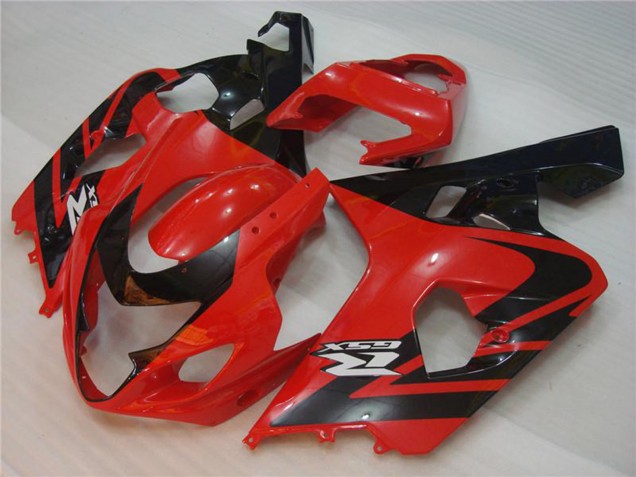 Billige Suzuki GSXR 600/750 Motorrad Verkleidung 2004-2005 - Rot Schwarz
