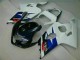 Billige Suzuki GSXR 600/750 Motorrad Verkleidung 2004-2005 - Weiss Blau Glanzendes Schwarz Rot