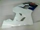 Billige Suzuki GSXR 600/750 Motorrad Verkleidung 2004-2005 - Weiss Blau Glanzendes Schwarz Rot