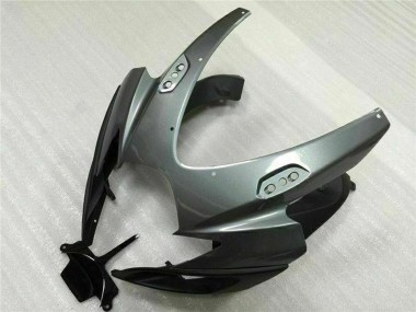 Billige Suzuki GSXR 600/750 Motorrad Verkleidung 2006-2007 - Silber Grau Glanzendes Schwarz Rot