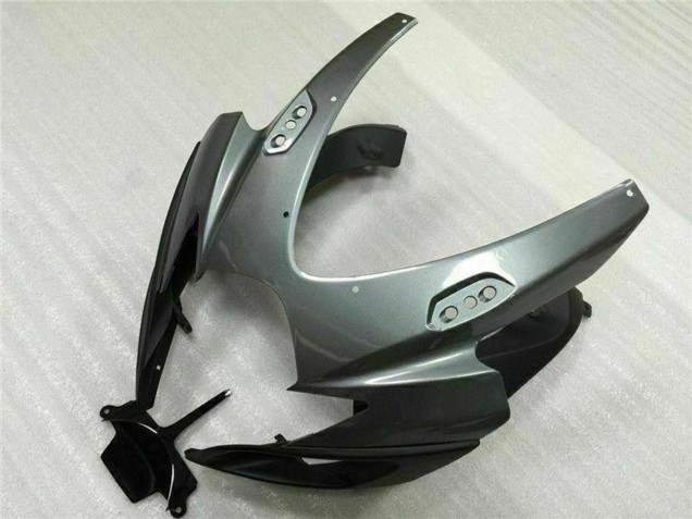 Billige Suzuki GSXR 600/750 Motorrad Verkleidung 2006-2007 - Silber Grau Glanzendes Schwarz Rot