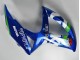Billige Suzuki GSXR 600/750 Motorrad Verkleidung 2008-2010 - Blau Weiss Grun Schwarz