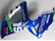 Billige Suzuki GSXR 600/750 Motorrad Verkleidung 2008-2010 - Blau Weiss Grun Schwarz