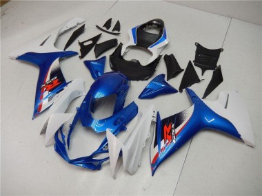 Billige Suzuki GSXR 600/750 Motorrad Verkleidung 2011-2024 - Weiss Blau Schwarz Rot