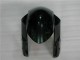 Billige Suzuki GSXR 1000 Motorrad Verkleidung 2005-2006 - Weiss Glanzendes Schwarz