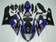 Billige Suzuki GSXR 1000 Motorrad Verkleidung 2005-2006 - Blau Schwarz