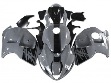 Billige Nardo Grau Schwarz 1996-2007 Suzuki GSXR 1300 Hayabusa Motorrad Verkleidung