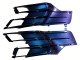 Billige Kawasaki ZX14R ZZR1400 Motorrad Verkleidung 2012-2024 - Chameleon Blau Lila