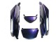 Billige Chameleon Blau Lila 2006-2011 Kawasaki ZX14R ZZR1400 Motorrad Verkleidung