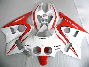 Billige Weiß Rot 1987-1989 Honda CBR400RR NC23 Motorrad Verkleidung