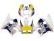 Billige Weiß Gelb Blau Rothmans 1987-1989 Honda CBR400RR NC23 Motorrad Verkleidung
