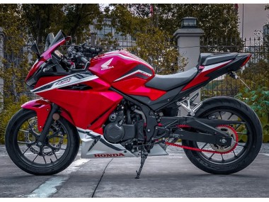 Billige Rot Weiß 2022 Honda CBR400R Motorrad Verkleidung