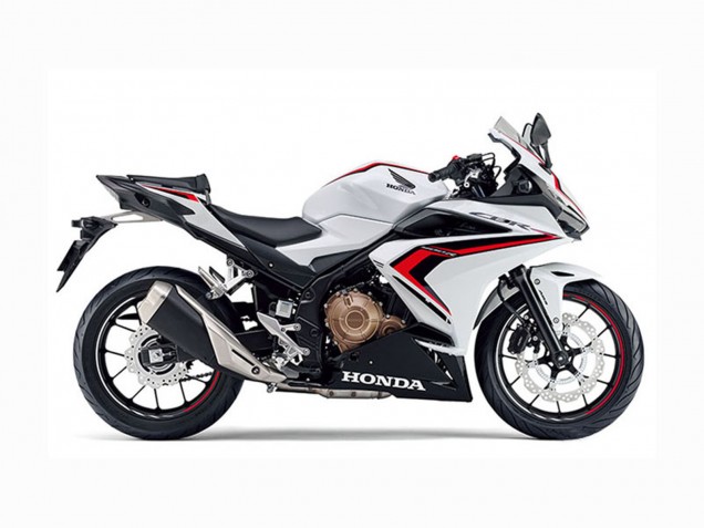 Billige Weiß Rot Glänzendes Schwarz 2022 Honda CBR400R Motorrad Verkleidung