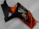 Billige Suzuki GSXR 1000 Motorrad Verkleidung 2007-2008 - Schwarz Orange