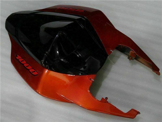Billige Suzuki GSXR 1000 Motorrad Verkleidung 2007-2008 - Schwarz Orange