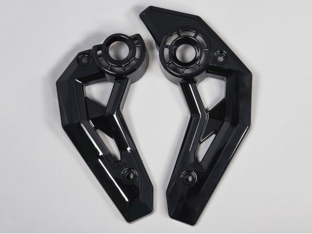 Billige Schwarz Weiß Gelb 2017-2019 Kawasaki Ninja Z650 Motorrad Verkleidung