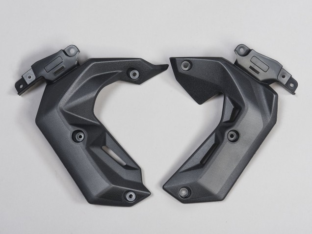 Billige Schwarz Weiß Gelb 2017-2019 Kawasaki Ninja Z650 Motorrad Verkleidung