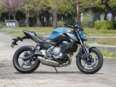 Billige Dunkel Blau 2017-2019 Kawasaki Ninja Z650 Motorrad Verkleidung