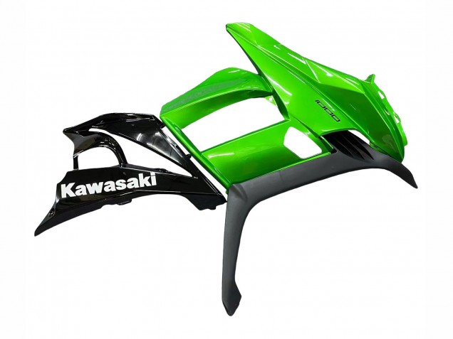 Billige Glänzendes Schwarz Matt Schwarz Grün 2010-2016 Kawasaki Z1000SX Motorrad Verkleidung