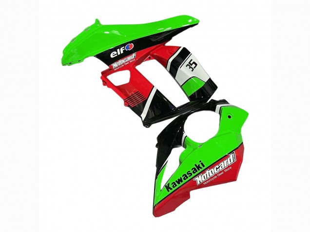 Billige Grün Rot Glänzendes Schwarz Elf 35 2010-2016 Kawasaki Z1000SX Motorrad Verkleidung