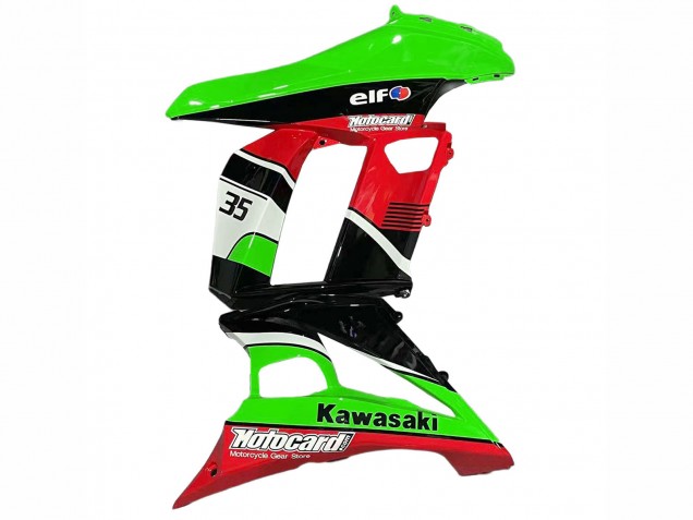 Billige Grün Rot Glänzendes Schwarz Elf 35 2010-2016 Kawasaki Z1000SX Motorrad Verkleidung