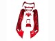 Billige Rot mit Schwarz Flamme 1998-2003 Kawasaki ZZR600 Motorrad Verkleidung