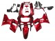 Billige Rot mit Schwarz Flamme 1998-2003 Kawasaki ZZR600 Motorrad Verkleidung