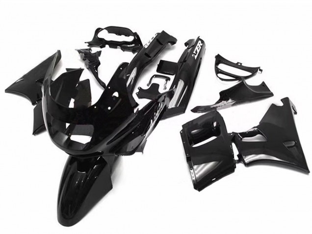 Billige Glänzendes Schwarz 1998-2003 Kawasaki ZZR600 Motorrad Verkleidung