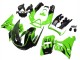 Billige Grün Glänzendes Schwarz Flamme 1998-2003 Kawasaki ZZR600 Motorrad Verkleidung