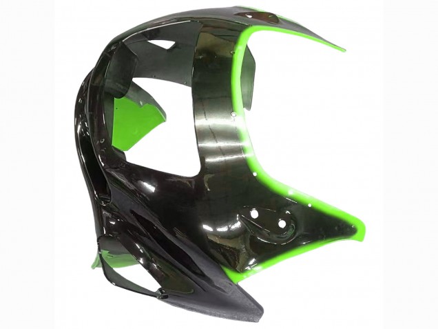 Billige Grün Glänzendes Schwarz Flamme 1998-2003 Kawasaki ZZR600 Motorrad Verkleidung