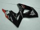 Billige Suzuki GSXR 1000 Motorrad Verkleidung 2009-2016 - Glanzendes Schwarz Rot Leuchtfeuer Motul