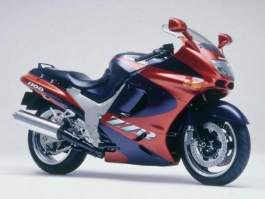 Billige Kastanienbraun Rot Dunkel Blau 1993-2003 Kawasaki ZZR1100 Motorrad Verkleidung