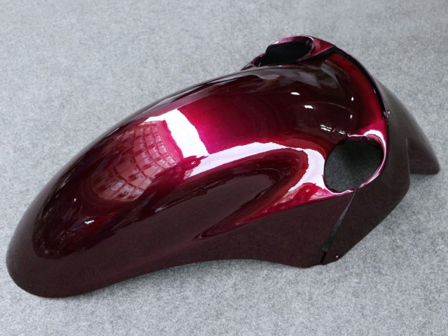Billige Dunkel Rot 1993-2003 Kawasaki ZZR1100 Motorrad Verkleidung
