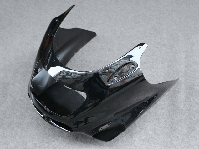 Billige Glänzendes Schwarz 1993-2003 Kawasaki ZZR1100 Motorrad Verkleidung
