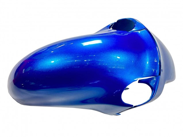 Billige Blau Silber Schwarz 1993-2003 Kawasaki ZZR1100 Motorrad Verkleidung