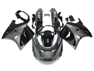 Billige Grau Schwarz Ninja 1993-2003 Kawasaki ZZR1100 Motorrad Verkleidung