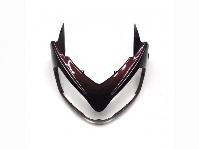 Billige Kastanienbraun Rot Schwarz 2007-2009 Kawasaki GTR1400/ZG1400 Motorrad Verkleidung