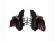 Billige Kastanienbraun Rot Schwarz 2007-2009 Kawasaki GTR1400/ZG1400 Motorrad Verkleidung