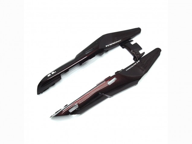 Billige Kastanienbraun Rot Schwarz 2007-2009 Kawasaki GTR1400/ZG1400 Motorrad Verkleidung