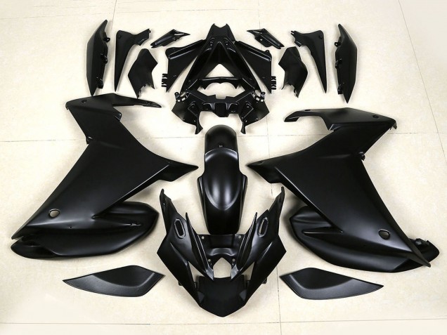 Billige Matt Schwarz 2009-2015 Yamaha FZ6R Motorrad Verkleidung