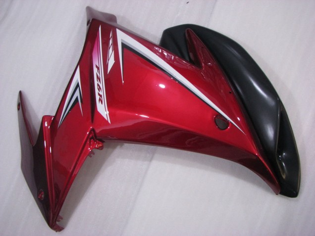 Billige Rot Weiß Schwarz 2009-2015 Yamaha FZ6R Motorrad Verkleidung