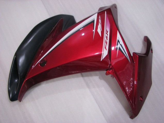 Billige Rot Weiß Schwarz 2009-2015 Yamaha FZ6R Motorrad Verkleidung