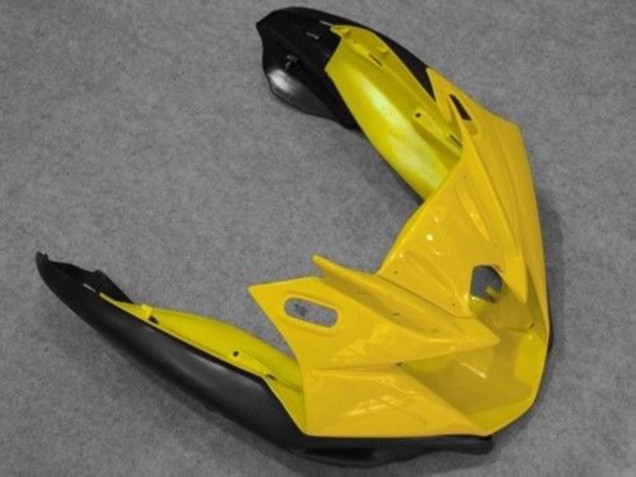 Billige Gelb Schwarz 2009-2015 Yamaha FZ6R Motorrad Verkleidung