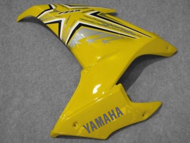 Billige Gelb Schwarz 2009-2015 Yamaha FZ6R Motorrad Verkleidung